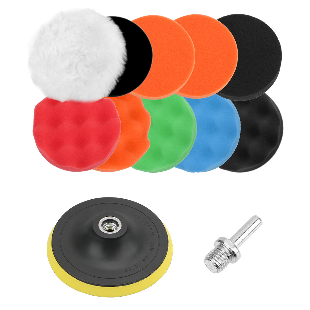 12 piezas/set Kit de Pulido pa - Polish Pad Set Buffer reseña y precio