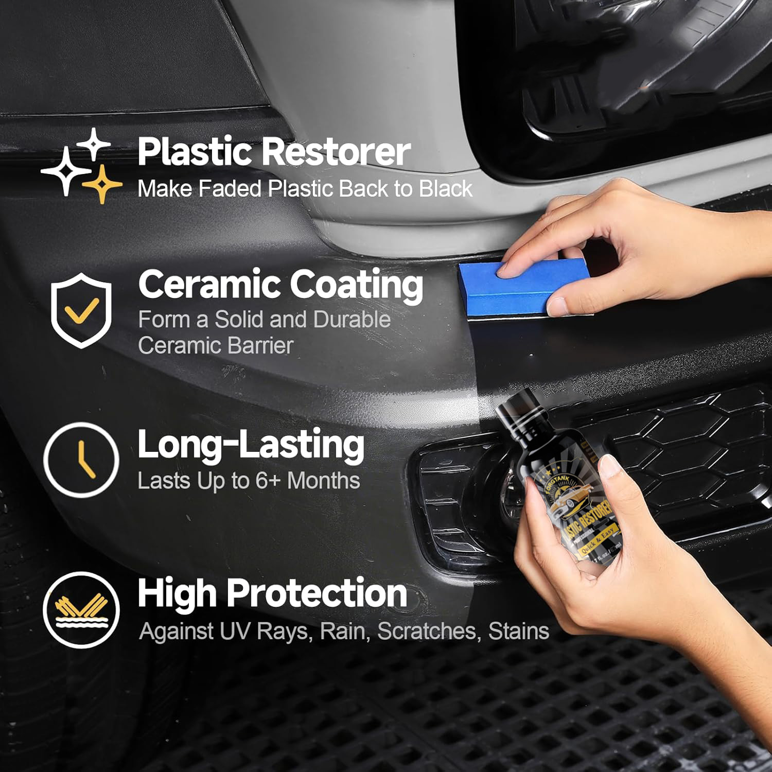 Restaurador de Plásticos para  - Trim Restorer Plastic reseña y precio
